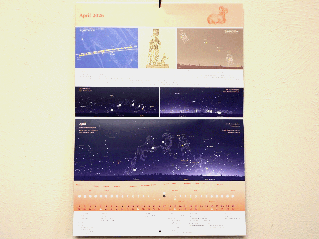 星座のカレンダー2006-4