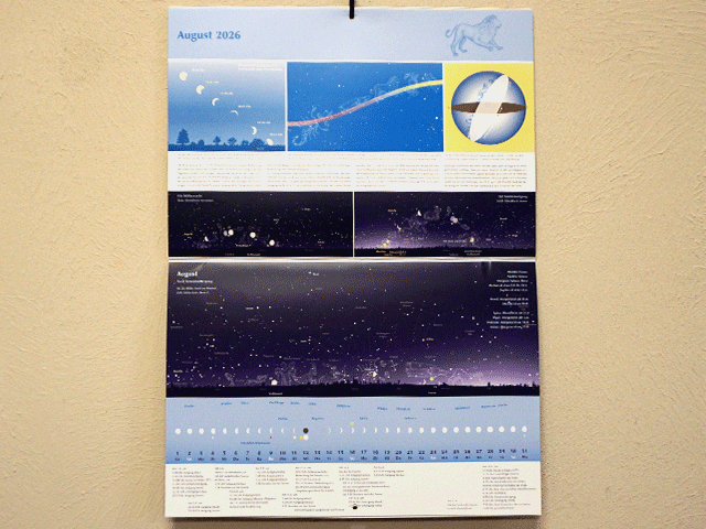 星座のカレンダー2006-8