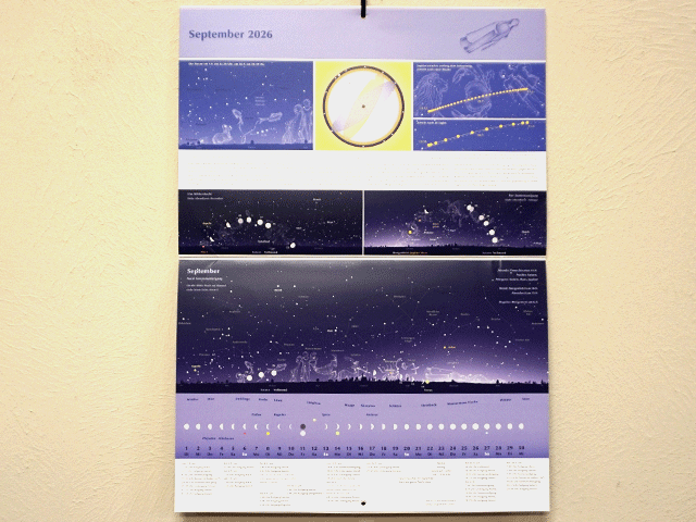 星座のカレンダー2006-9