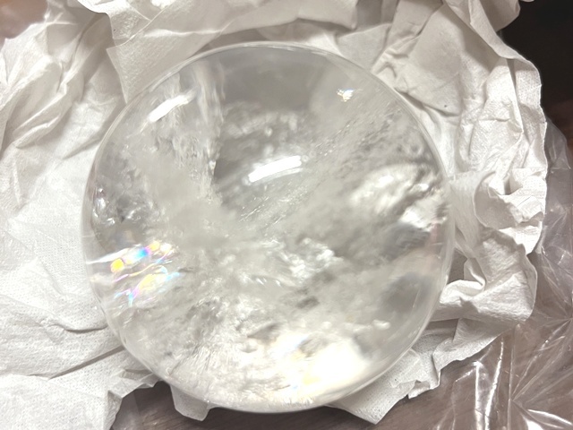水晶丸玉