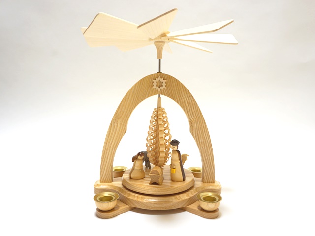 クリスマスピラミッド聖家族ナチュラル1422