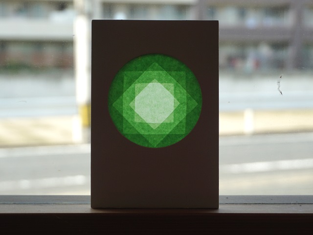 【619】ローズウィンドウ枠手づくりセット/マンダラ/グレー枠