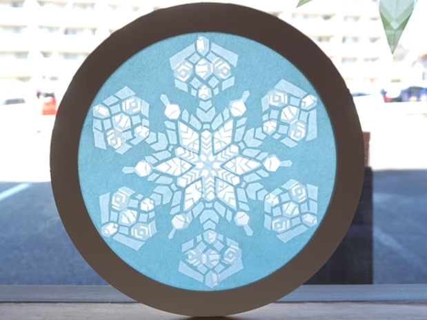 ＮＥＷ雪の結晶ブルー系