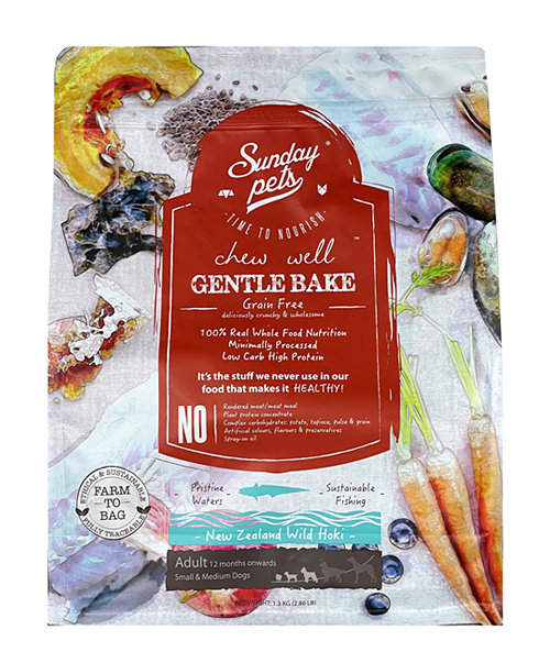 お見舞い Sunday Pets Gentle Bake ドッグフード 3個セット（楽天市場 ドッグフード