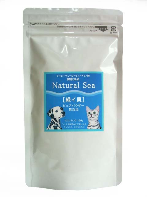 緑イ貝パウダーエコパック１２０ｇ