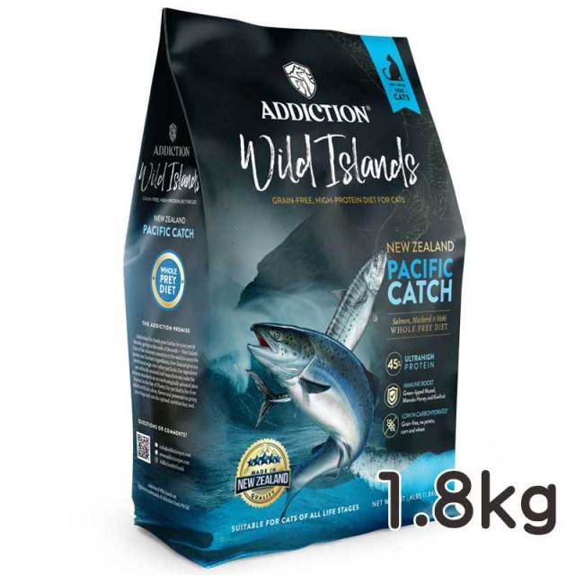アディクション・ワイルドアイランズ・キャットフード　パシフィックキャッチ　1.8kg