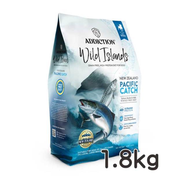 アディクション・ワイルドアイランズ・ドッグフード　パシフィックキャッチ　1.8kg