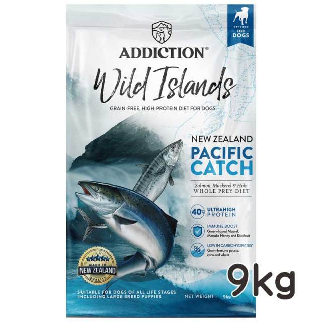 アディクション・ワイルドアイランズ・ドッグフード　パシフィックキャッチ　9kg