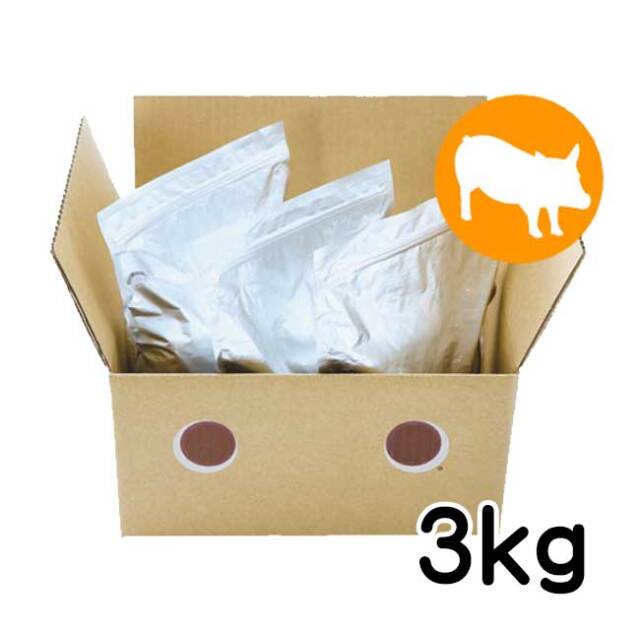 ドットわん豚ごはん 3kg (1kg×3)賞味期限2025年1月18日 ドットわん 豚ごはん PET DINING