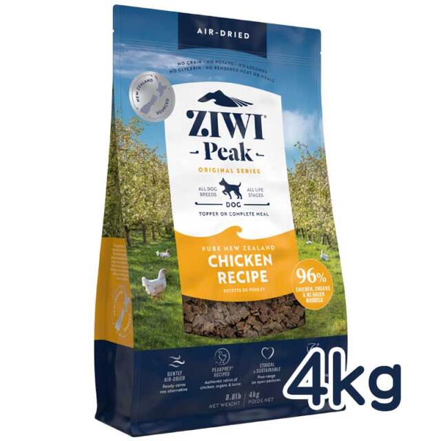 ジウィピーク　エアドライ・ドッグフード　チキン　4kg