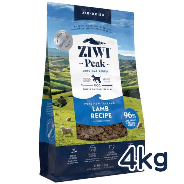 ziwipeak ラムレシピ 4kg 送料無料 ziwipeak ラムレシピ4kg送料無料