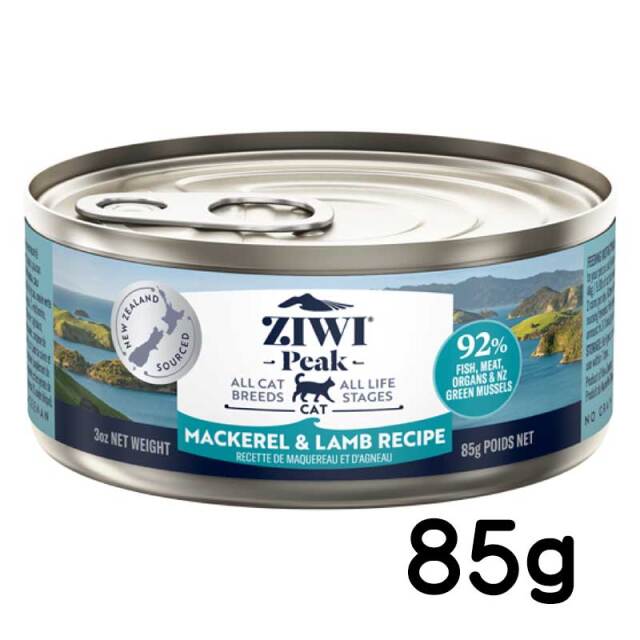 ZIWI ジウィピーク キャット缶 猫缶 マッカロー&ラム 185g x12 ジウィピーク キャット缶 ニュージーランドマッカロー＆ラム