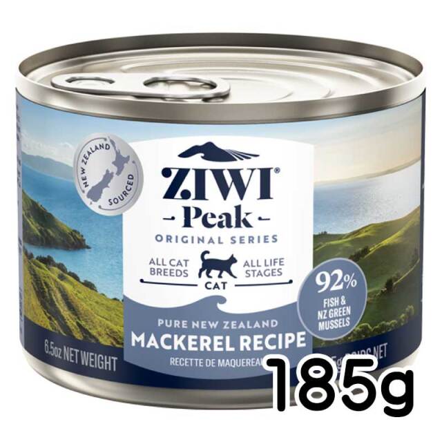 ジウィピーク　キャット缶　マッカロー　185g