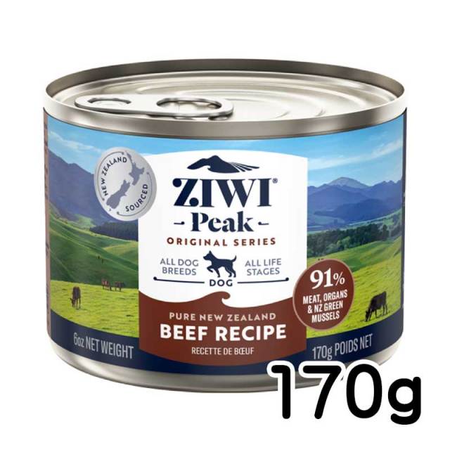 ジウィピーク　ドッグ缶　ビーフ　170g
