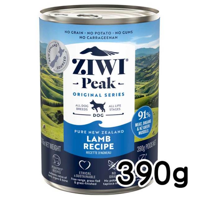 ジウィピーク　ドッグ缶　ラム