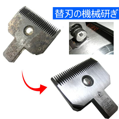 バリカン 替刃 研ぎ【砥ぎ】1個