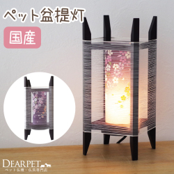 ペット供養 盆 ちょうちん さくら提灯 ランタン ライト 盆供養 おしゃれ モダン かわいい ペット用 新盆 迎え盆 犬 猫 花 桜特集