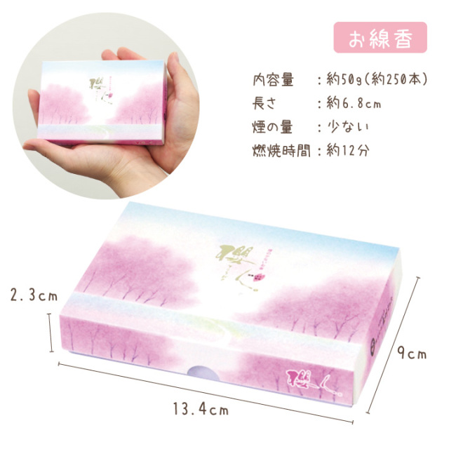 ペット仏具 線香 & ろうそく セット 櫻人 ミニ さくら 桜 【ネコポス