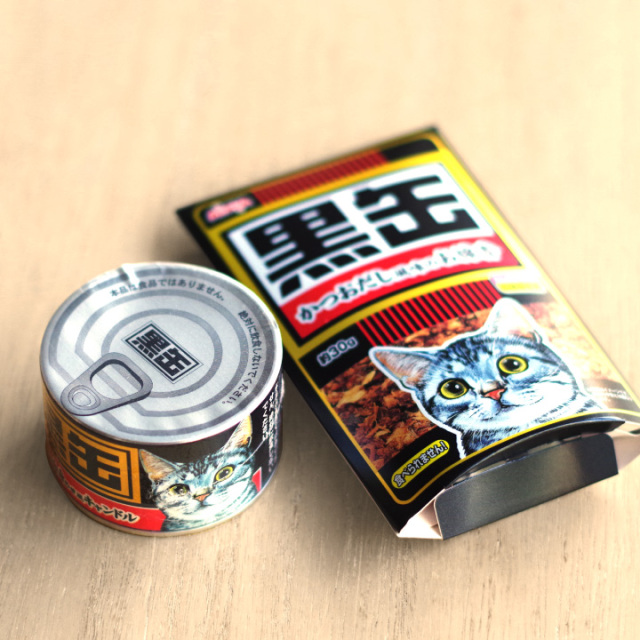 ペット仏具 黒缶 線香 & キャンドル セット 本物そっくり カメヤマ