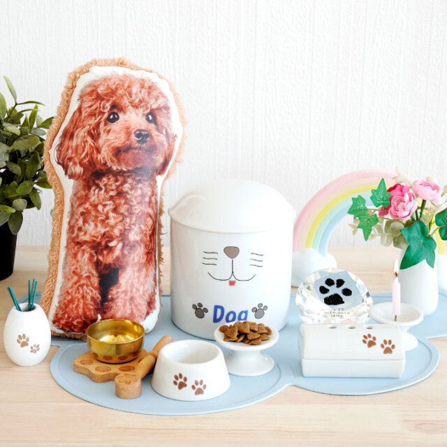 ペット骨壷】【犬用骨壷】Dog骨壷4寸（直径約12センチ）