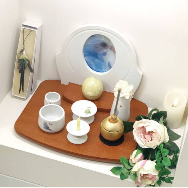 ペット仏具 ミニ骨壷 虹珠（にじたま）全8種 【送料無料】