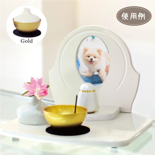 ペット仏具】 チェリング シルバー