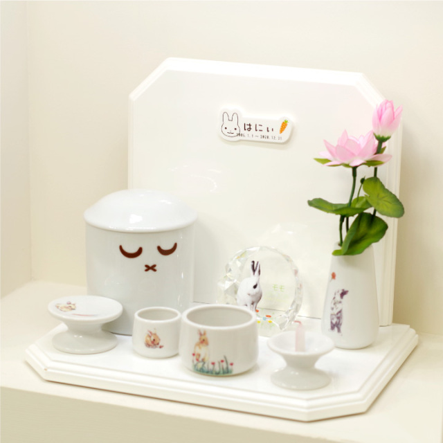 選べる78種 イラスト ネームプレート 両面テープ付 ※仏壇別売り