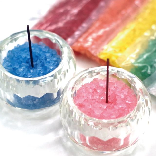ペット仏具 香炉用ガラスチップ 香炉石 100g 全8色