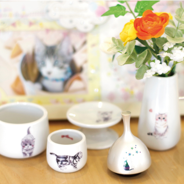 ペット仏具 猫 エコー 国産 おりん