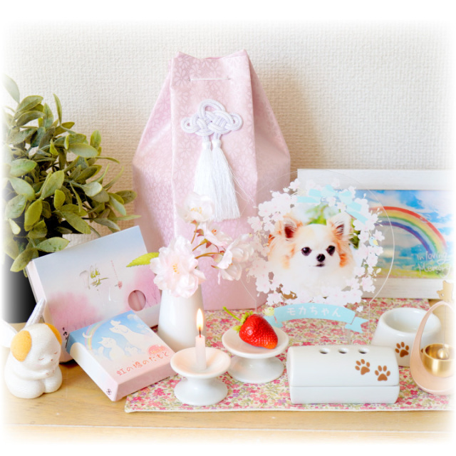 櫻のろうそく 櫻人 - ペット仏壇・仏具・骨壷・位牌のディアペット