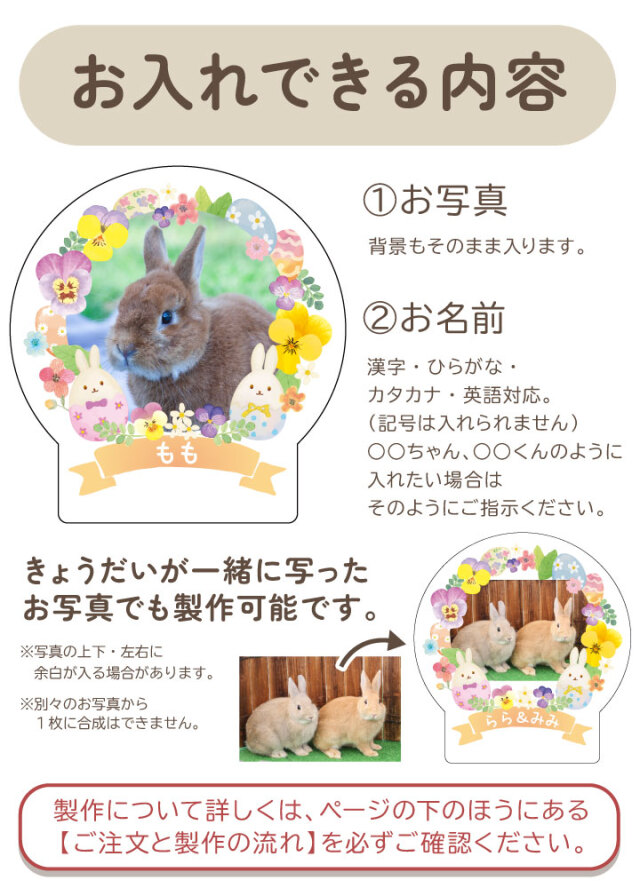 ペット仏具 うさぎ お供え セット 写真 プレート & お焚き上げ