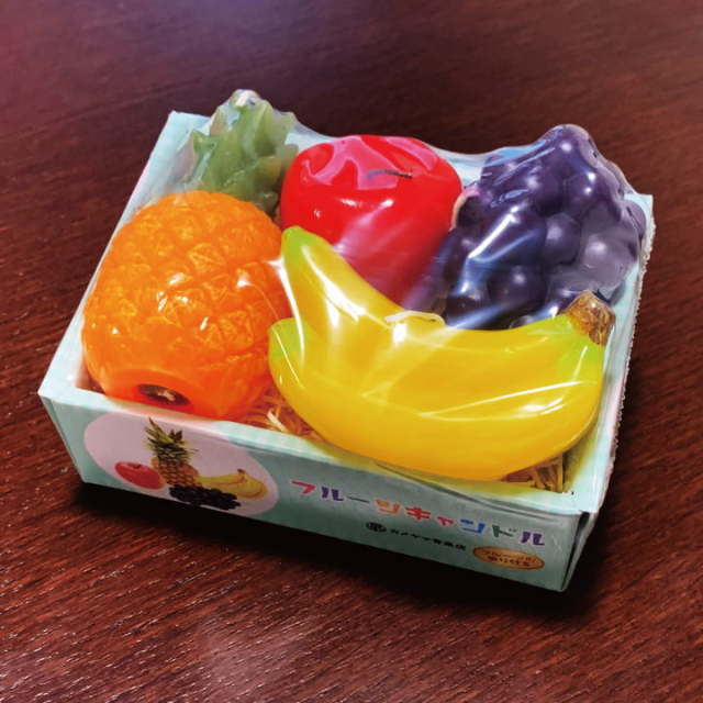 ペット仏具 フルーツ 詰合せ キャンドル ロウソク ろうそく カメヤマ