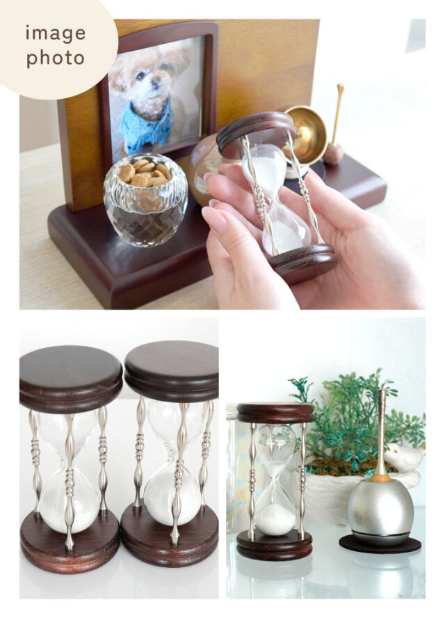 ペット 遺骨 砂時計 ガラス 封入 ケイウノ K.UNO オーダー メモリアル