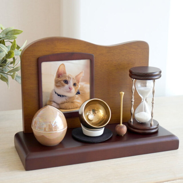遺骨砂時計【大】天然木【檜】オーダーメイドペット日本に三人しかいない砂時計職人 遺骨砂時計 単品【大】天然木【栗】オーダーメイド ペット メモリアル