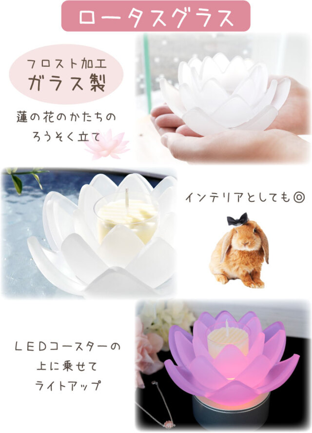 【IANTHE】薔薇のキャンドルスタンド ペア シングルスタンド rosy01.jpg