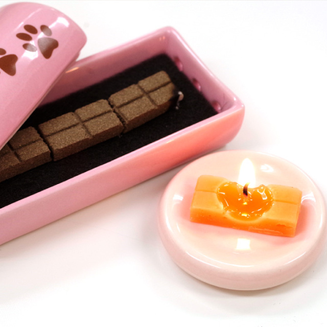 ペット ドギーマン 紗 線香 キャンドル いずれか1点 単品 本物そっくり