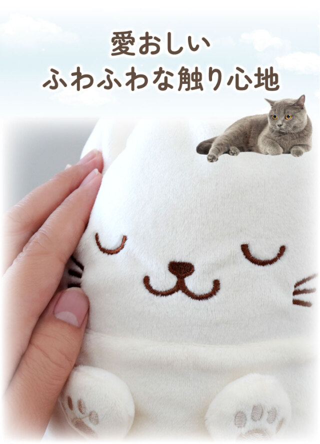 骨壺カバー　猫ポーチ　三毛猫 お耳つき》三毛猫ファーの骨壷カバー/3寸3.5寸4寸5寸6寸7寸/しっぽ