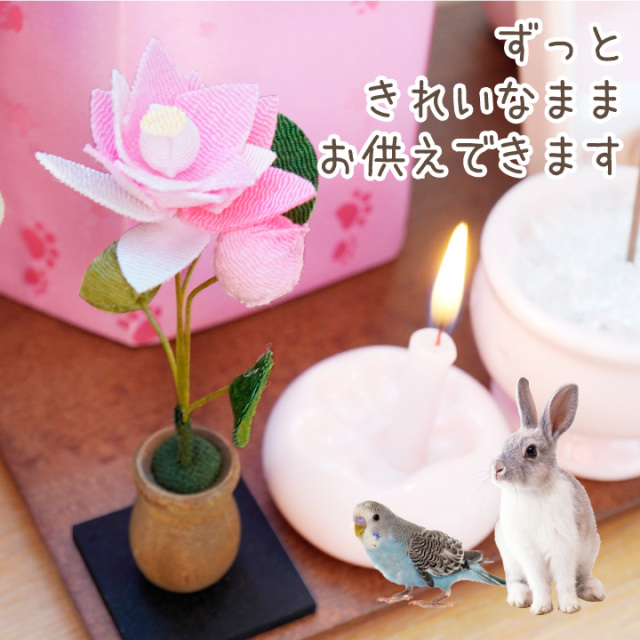 ♕* 大きな蓮の 大きめ仏花 ♤* ペットお供えにも♪ 造花   花器付き ♧* 楽天市場】蓮付き仏花 1本(左右選択可能)全長約32~34cm/水上約