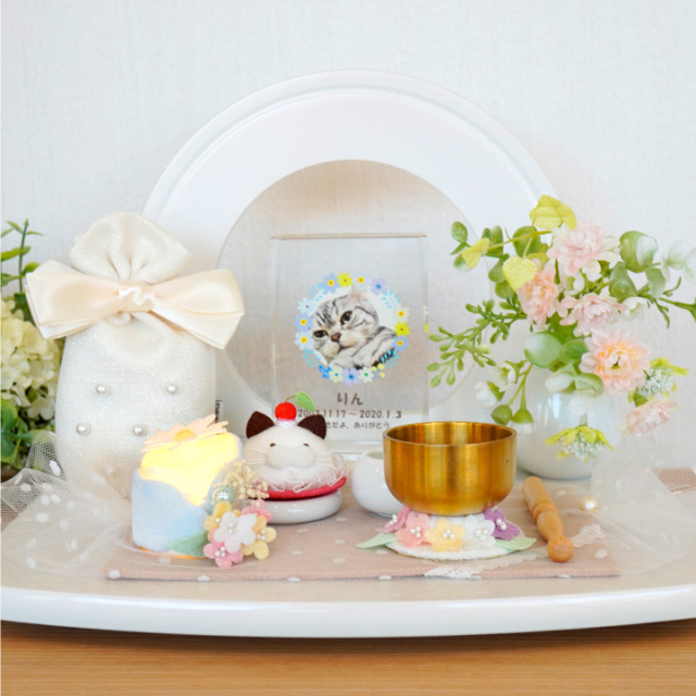 ペット仏具 電池式 LED キャンドル 電子ろうそく おそらの灯 ミニ