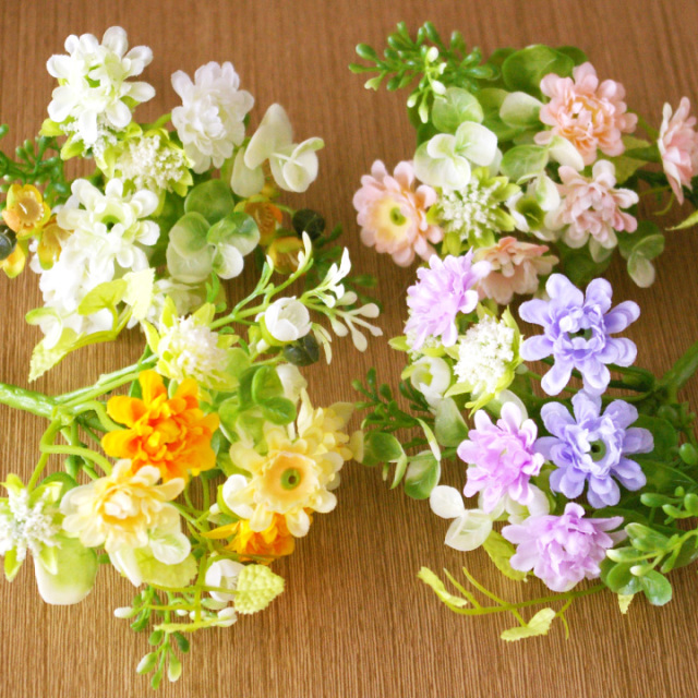 ペット仏具 造花 ミニフラワー お供え アーティフィシャルフラワー