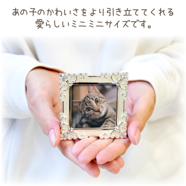 ペット仏具 きらめき フォトフレーム ミニ 小さい 写真立て