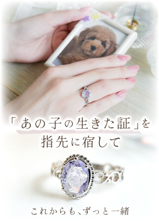 ペット 遺骨 リング 指輪 DEAR ディア