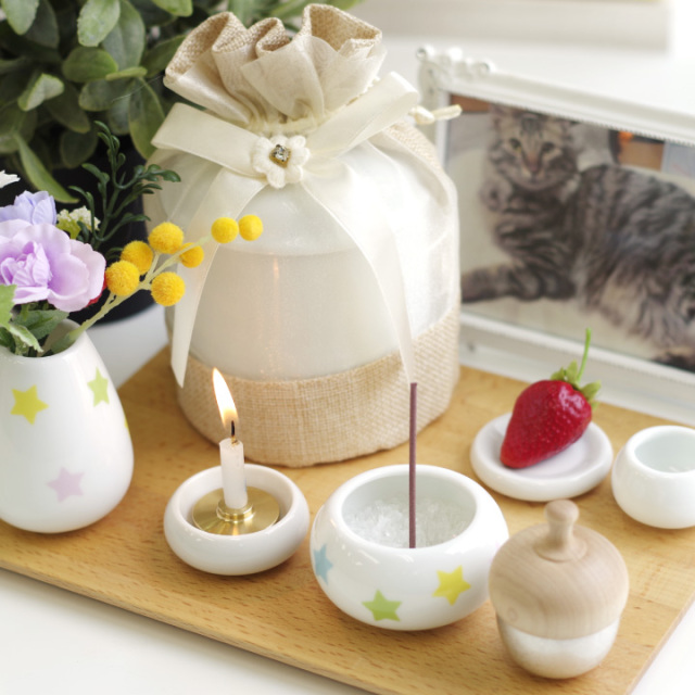 ペット仏具 どんぐりの形のおりん どんぐりん 国産 日本製 ゴールド