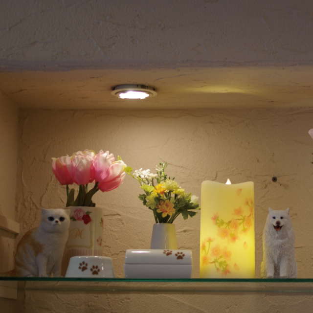 ペット仏具 いろはあかり 桜 LED 電子ろうそく 桜特集