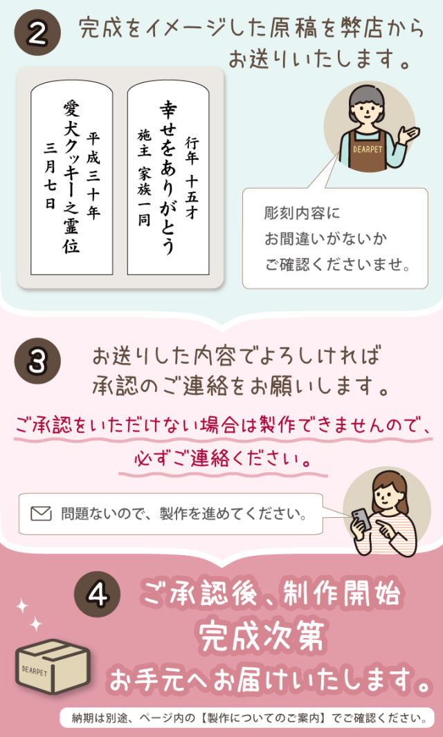 ペット 位牌 蓮の花 クリア 黒檀 紫檀 透明