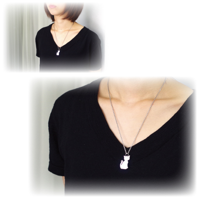 ペット 遺骨ペンダント カプセル クリメイションジュエリー 猫