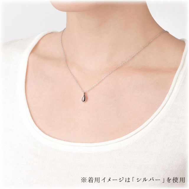 ペット 遺骨ジュエリー ドロップ ダイヤモンド ペンダント ネックレス