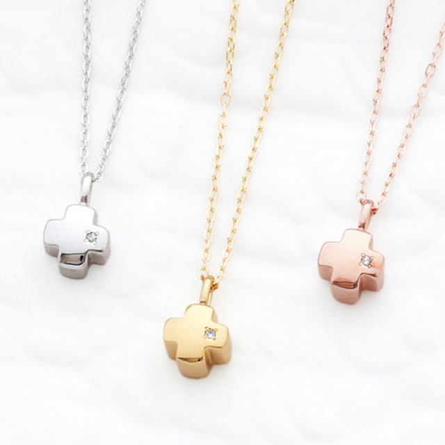 ペット 遺骨ジュエリー グリーククロス ペンダント ネックレス シルバー925