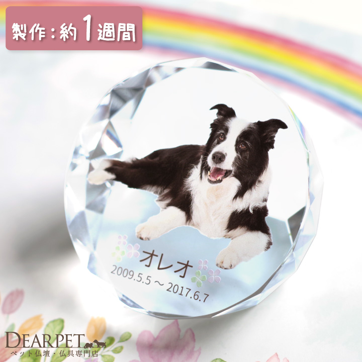 ペット位牌ラウンド型の小ぶりな位牌 DP-3