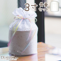 ペット骨壷 骨袋 セット 虹色オーガンジー 3寸セット(直径約9cm）【送料無料】